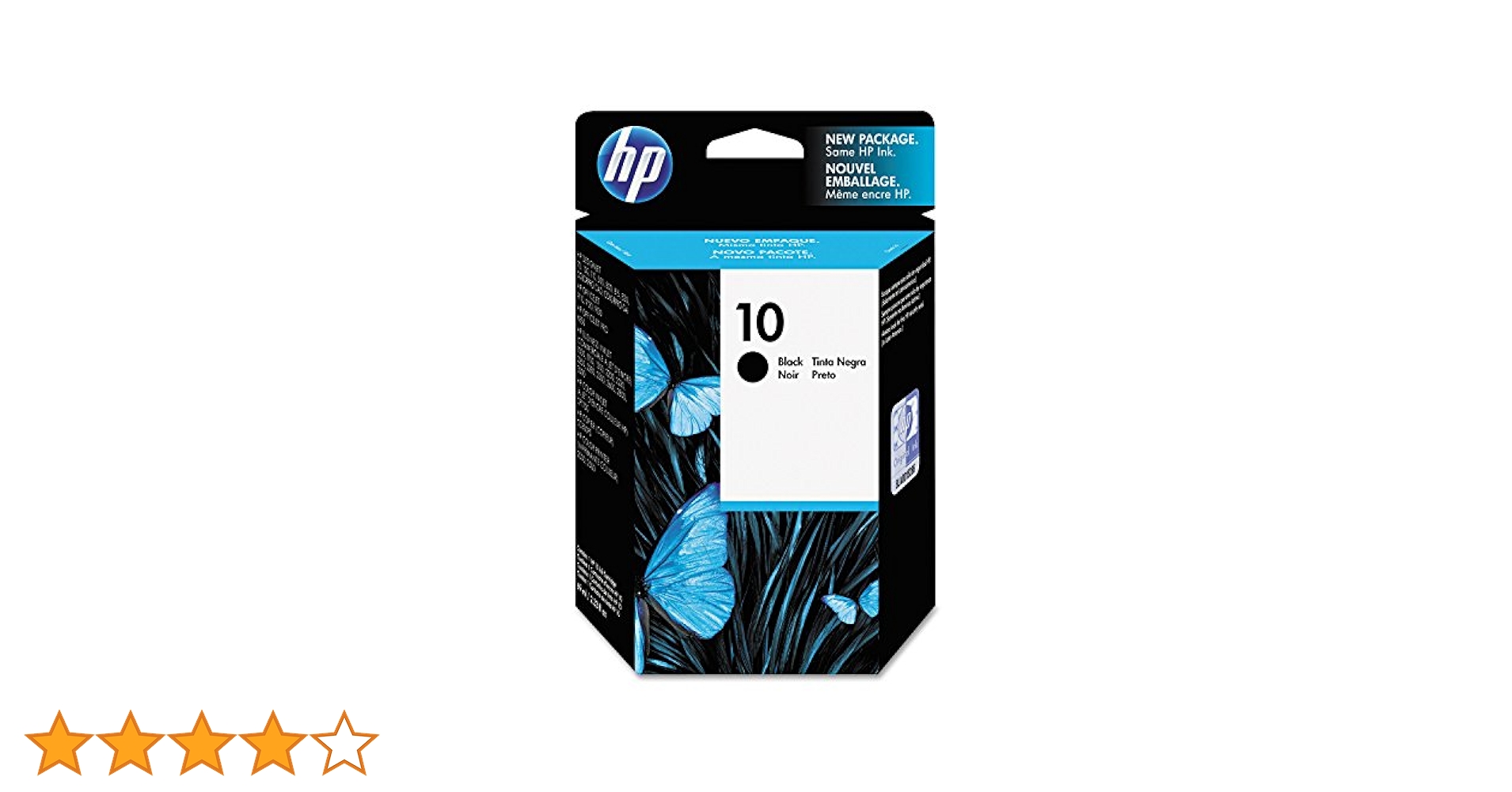 Amazon.co.jp: HP 10 純正 インクカートリッジ 黒 C4844A